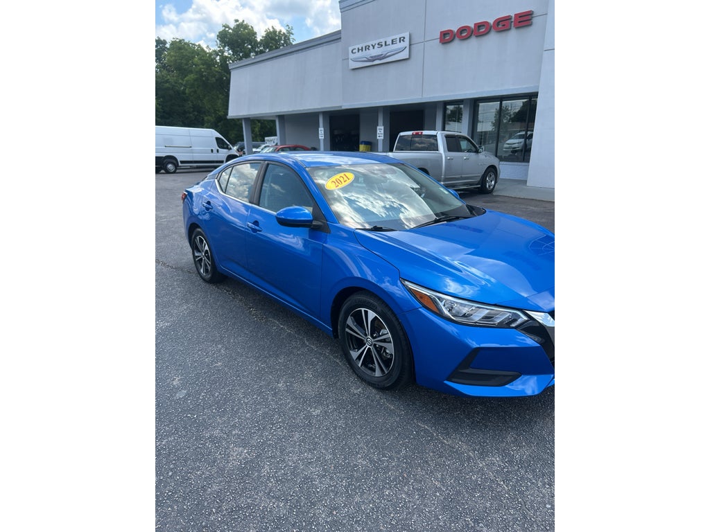 Used 2021 Nissan Sentra SV with VIN 3N1AB8CV5MY304170 for sale in Winnsboro, SC